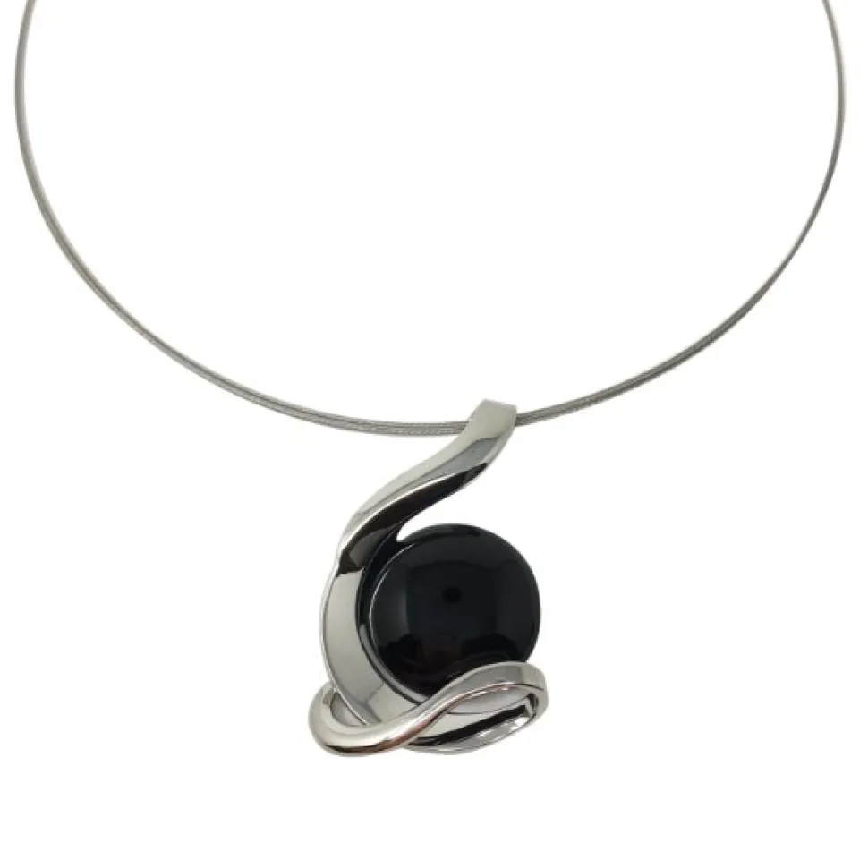 Collier noir belissima