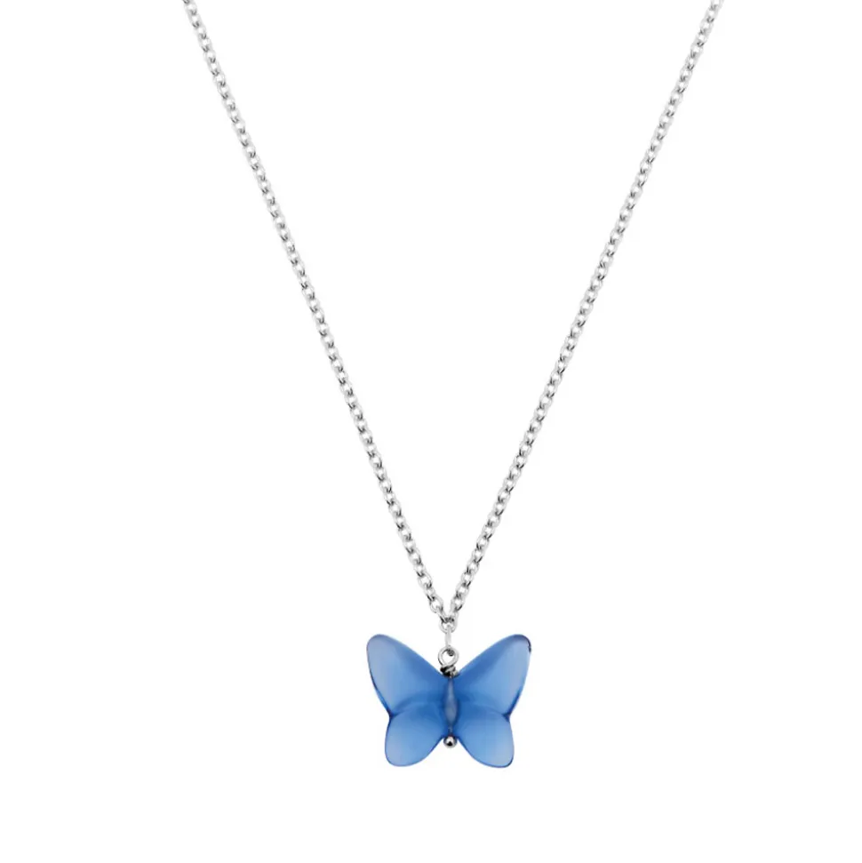 Collier papillon lalique