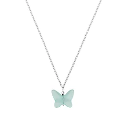 Collier papillon lalique