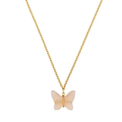 Collier papillon lalique