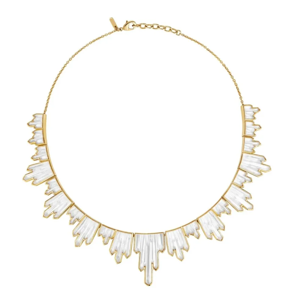 Collier Terramineral 21 cristaux Lalique