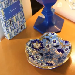 Coupelle ourlée Héritage bleu Émaux de Longwy