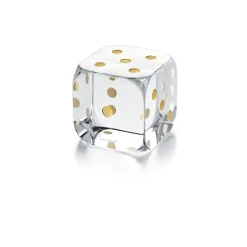 Dé presse-papier cristal baccarat