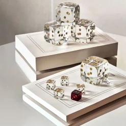 Dé presse-papier cristal baccarat