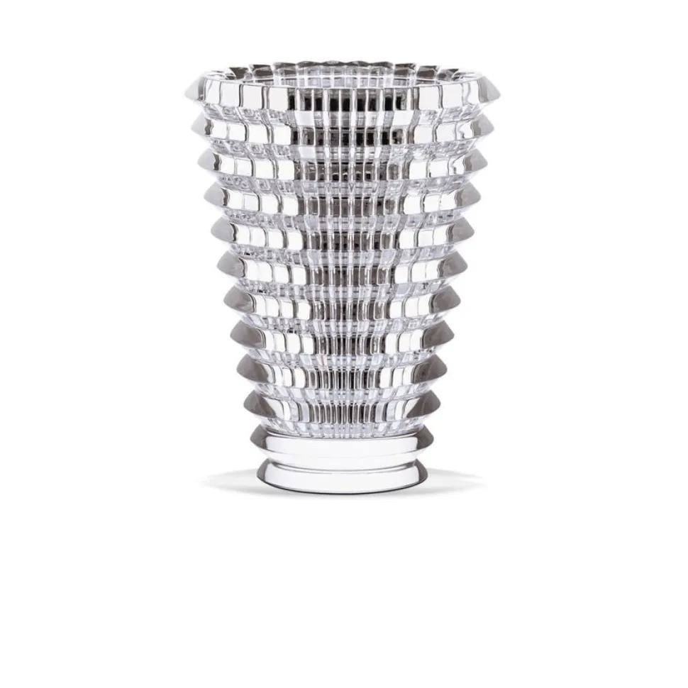 Eye vase ovale clair baccarat