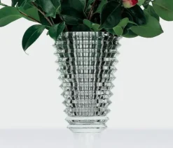 Eye vase ovale clair baccarat