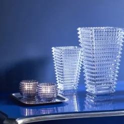 Eye vase rectangulaire baccarat