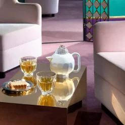 Faunacrystopolis harcourt set à thé baccarat