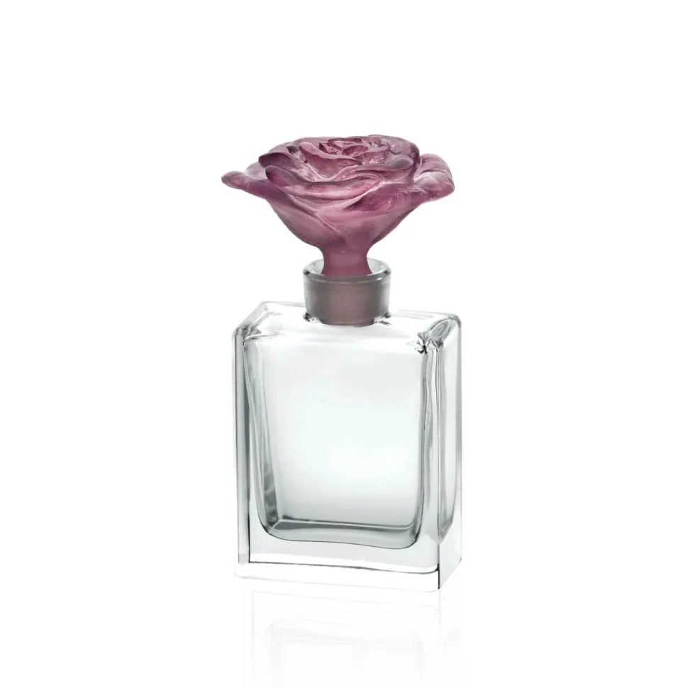 Flacon de parfum rose passion daum