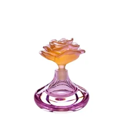 Flacon parfum rose romance daum