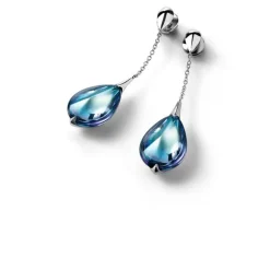 Fleurs de psydélic boucles d’oreilles baccarat