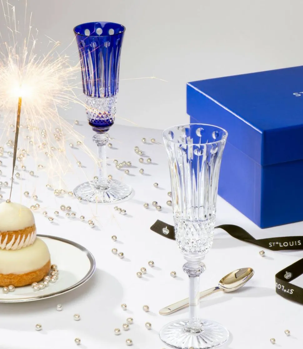 Flûte à champagne couleur tommy saint-louis