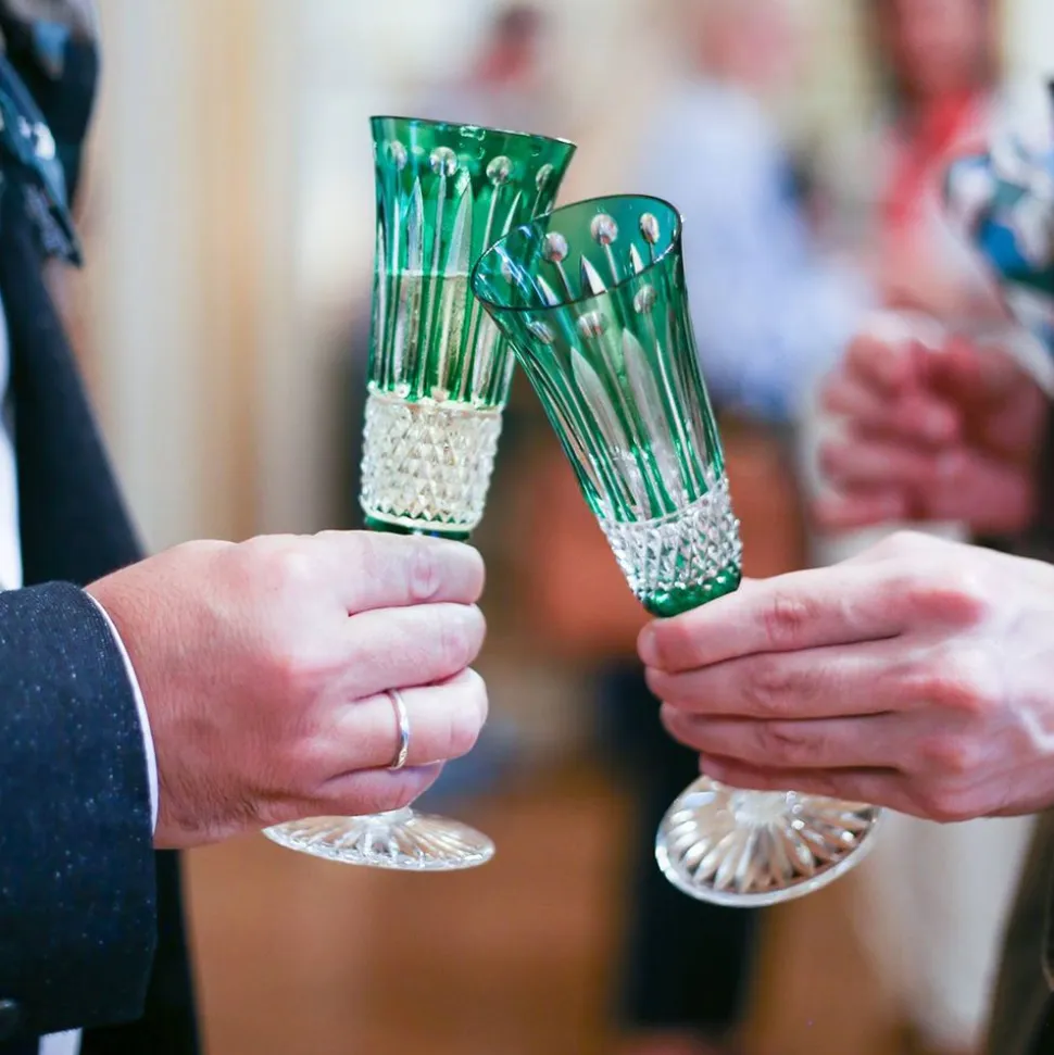 Flûte à champagne couleur tommy saint-louis