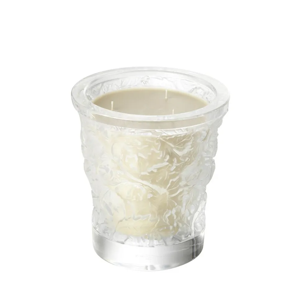 Forêt, bougie parfumée cristal lalique