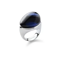 Galea bague bleu nuit baccarat