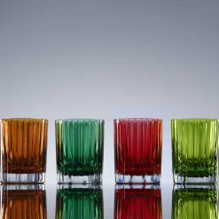 Gobelet harmonie vert émeraude x2 baccarat