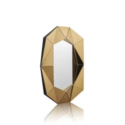 Grand Miroir cristal diamant bronze Reflections Copenhagen