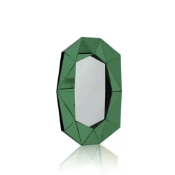 Grand Miroir cristal diamant émeraude Reflections Copenhagen