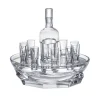Harcourt abysse service à vodka + carafe Baccarat