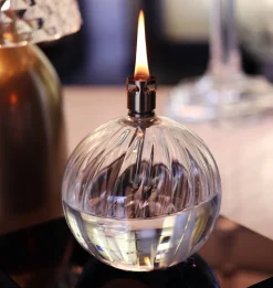 Lampe à huile élégance verre