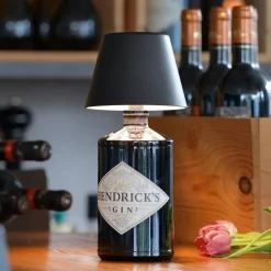 Lampe bouteille carafe bougeoir Sompex