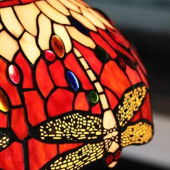 Lampe en verre vitrail n°4