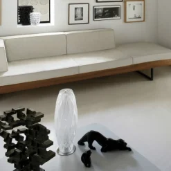 Lampe oblong vibration lalique