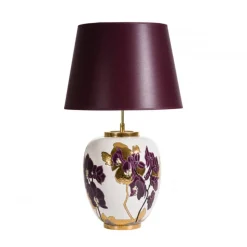 Lampe Pm à l’ombre des fleurs Émaux de Longwy