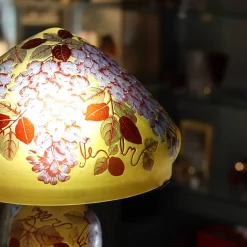 Lampe pâte de verre art nouveau – j Tip Gallé