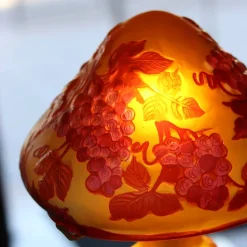 Lampe pâte de verre art nouveau n°11 Tip Gallé