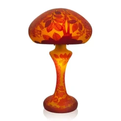 Lampe pâte de verre art nouveau F1 Tip Gallé