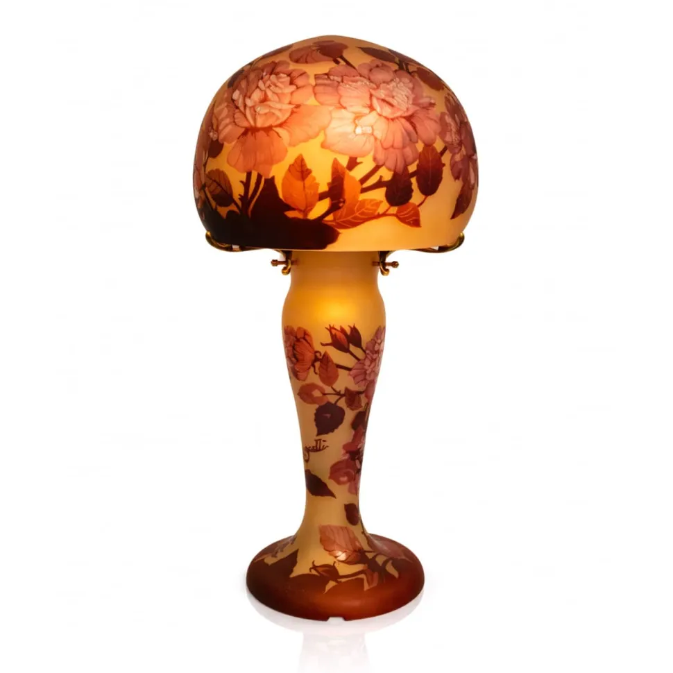 Lampe pâte de verre Tip Gallé N°18