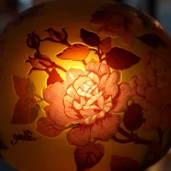 Lampe pâte de verre Tip Gallé N°18