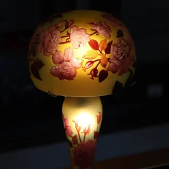 Lampe pâte de verre Tip Gallé N°18