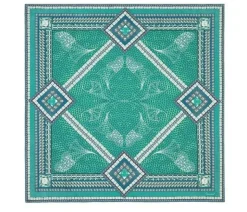 Louxor carre twill de soie baccarat