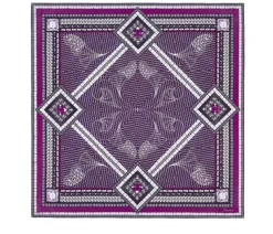 Louxor carre twill de soie baccarat