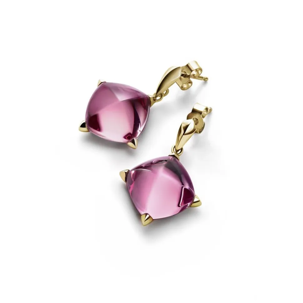 Médicis boucles d’oreilles tiges baccarat