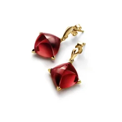 Médicis boucles d’oreilles tiges baccarat
