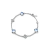 Médicis bracelet aqua miroir chaine baccarat