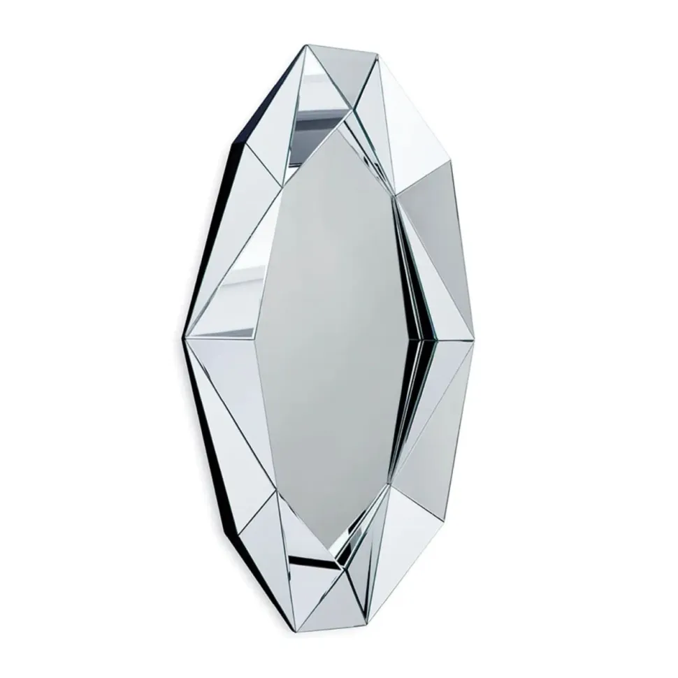 Miroir cristal diamant argent Reflections Copenhagen