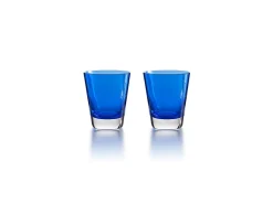 Mosaïque – gobelet bleu x2 baccarat