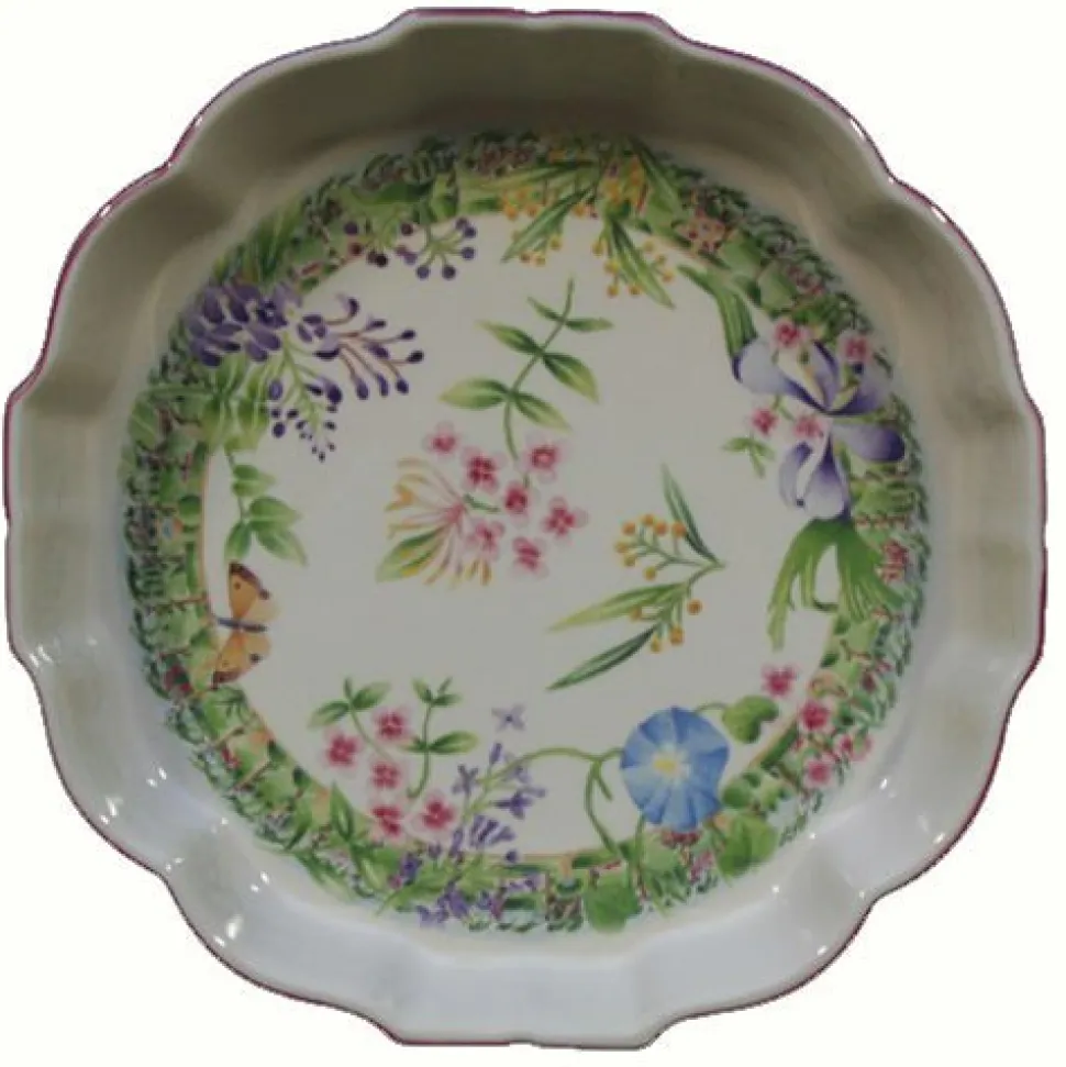 Moule tarte vent de fleurs lunéville