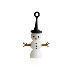 Ornement Bonhomme de neige verre