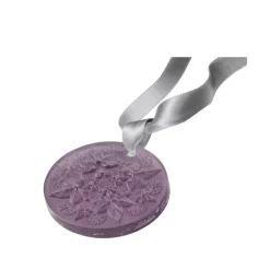 Ornement de Noël 2024, Lierre violet Lalique