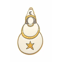 Ornement Noël Bonhomme de Neige Boggio Émaux de Longwy