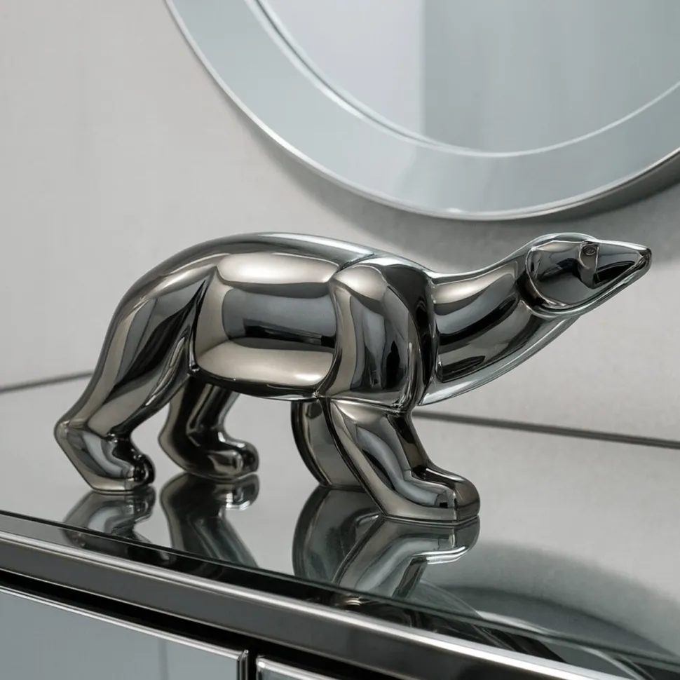 Ours Lemanceau Craquelés Faïence de Lunéville