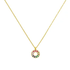 Pendentif cercle de vie cristal