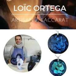 Pendentif cristal éclipse gm – loïc ortega