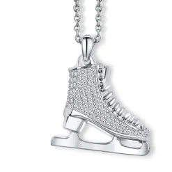 Pendentif patins cristaux swarovski®