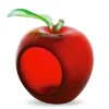 Photophore pomme rouge daum